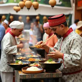 festivais grátis de cultura árabe e japonesa