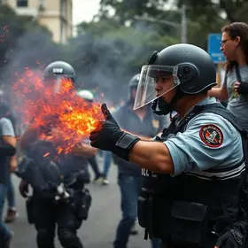 protesto de estudantes em SP