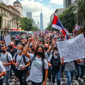 marcha estudantil