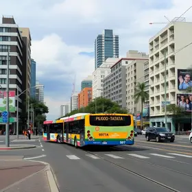 transporte p&uacute;blico em Largo da Batata