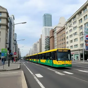 Faria Lima para Lapa de transporte público