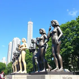 estátuas da Turma da Mônica em São Paulo